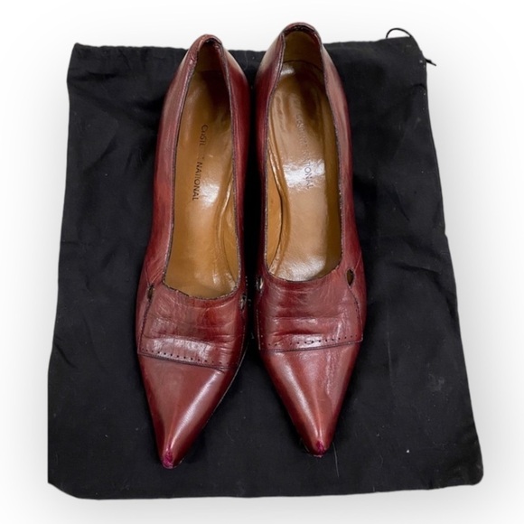 Vintage Y2K Costume National distressed pumps size‎ 38.5eu - Picture 1 of 11